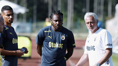 Djiku ve Osayi akşam antrenmanında