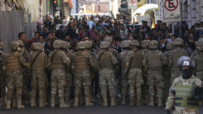 Bolivya'da darbe girişimi: 17 gözaltı