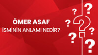 Ömer Asaf isminin anlamı nedir?