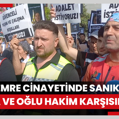Üniversiteli motokurye Ata Emre cinayetinde sanıklar baba ve oğlu ilk kez hakim karşısında