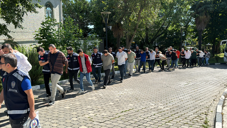 4 ilde "change araç" operasyonu: 14 zanlı adliyede