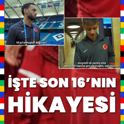 A Milli Takım'ın son 16 turu hikayesi