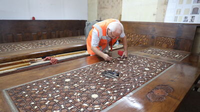 Selimiye Camisi'nin asırlık kapıları yenilendi