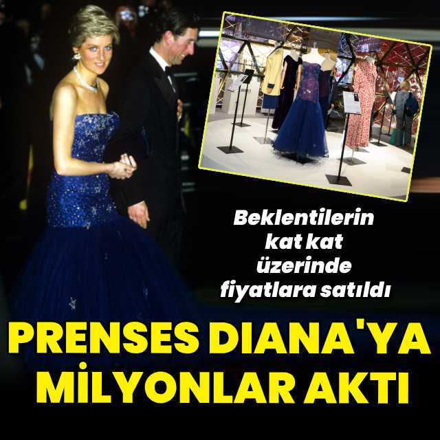 Diana için milyonlar harcandı