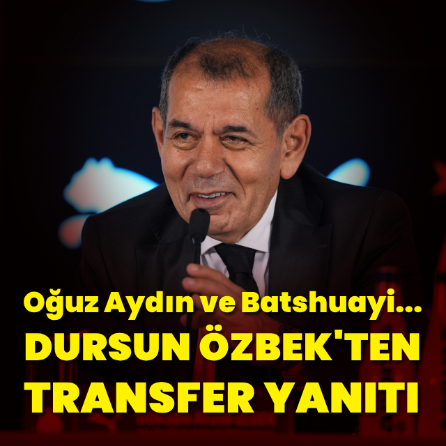 Dursun Özbek'ten transfer sözleri