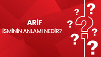 Arif isminin anlamı nedir?