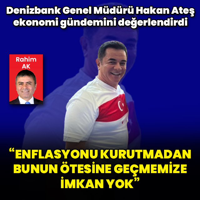 "Enflasyonu kurutmadan bunun ötesine geçmemize imkan yok"