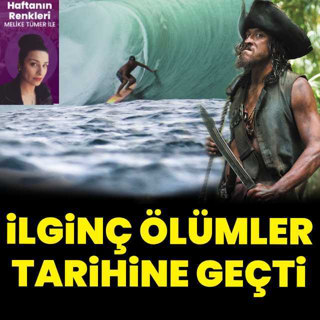 İlginç ölümler tarihine geçti