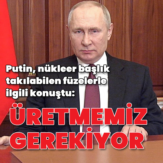 Orta menzilli füze üretme sinyali