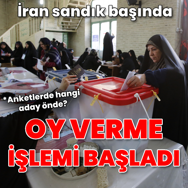 İran'da oy verme işlemi sona erdi