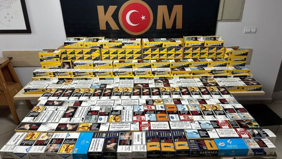 Kastamonu'da 80 bin 200 makaron ele geçirildi