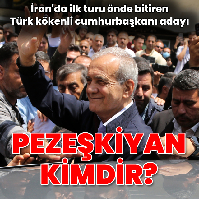 İlk seçimin galibi Pezeşkiyan kimdir?