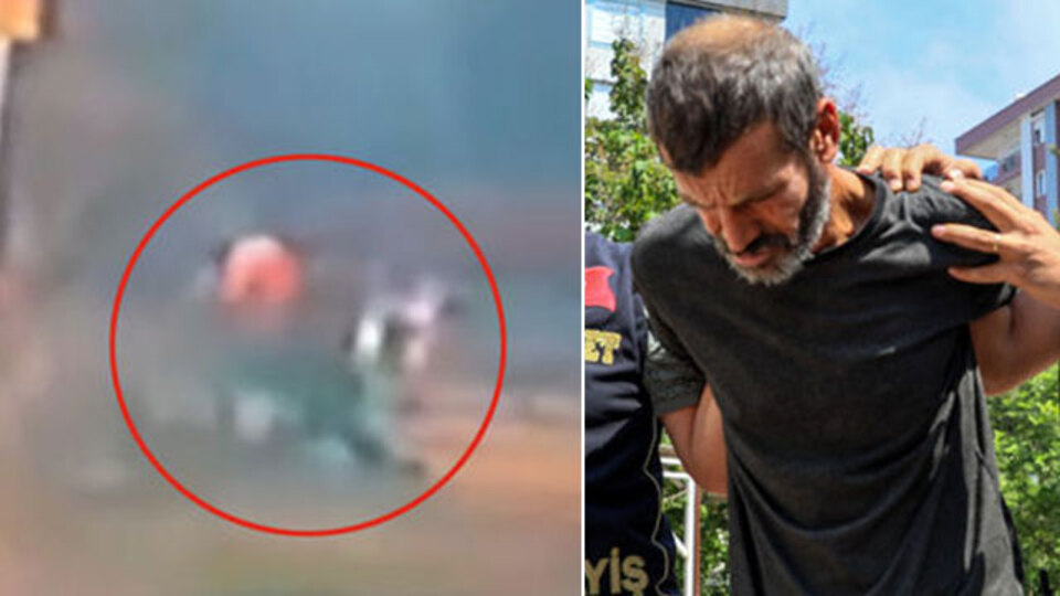 Bıçak ve bağ bıçaklı dehşet! Çocuk parkında cinayet!