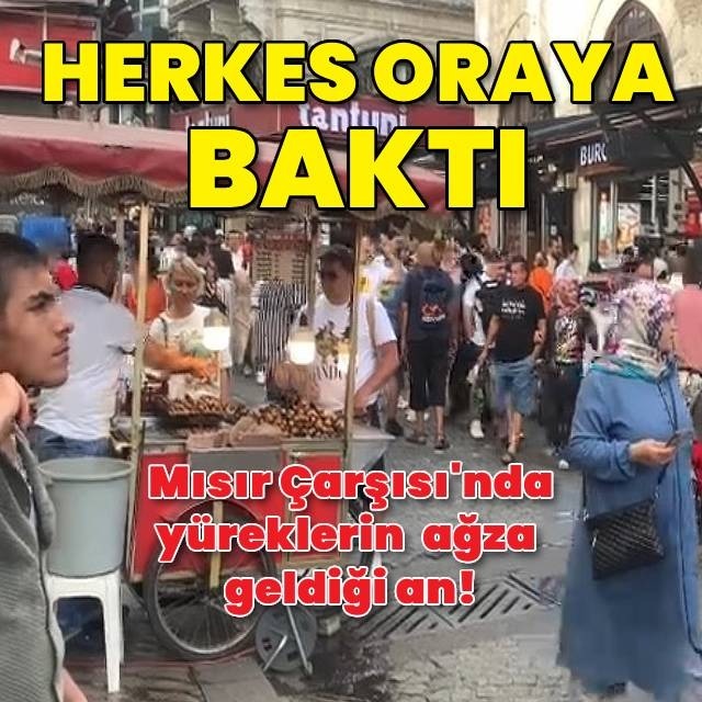Mısır Çarşısı'nda bıçaklı kavga