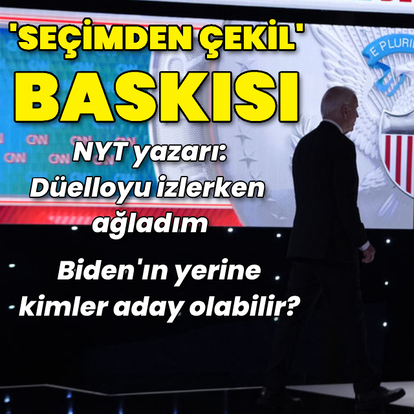 Biden'a 'seçimden çekil' baskısı