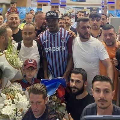 Nwakaeme özel jetle Trabzon'a geldi