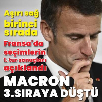 Fransa'da aşırı sağ yarışı önde götürüyor
