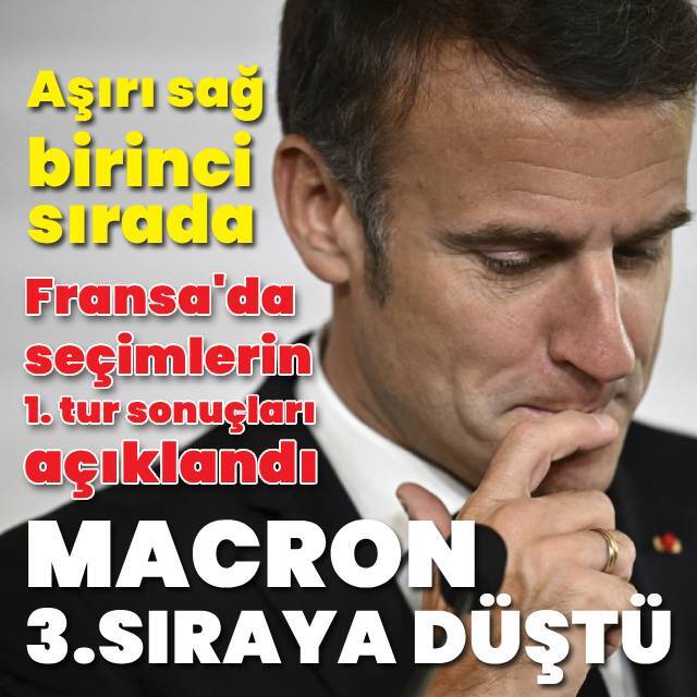 Fransa'da aşırı sağ yarışı önde götürüyor