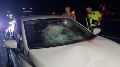 Otomobilin çarptığı çocuk kurtarılamadı