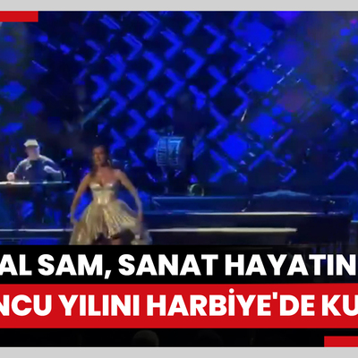 Şevval Sam, sanat hayatının 30'uncu yılını Harbiye'de kutladı