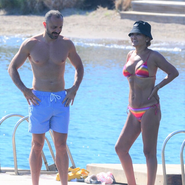 14 kilo veren Demet tatilde