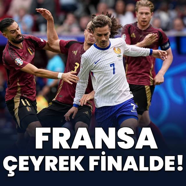 Fransa çeyrek finalde!