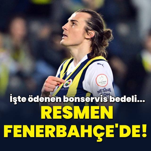 Çağlar Söyüncü resmen Fenerbahçe'de!