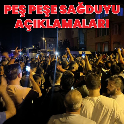 Peş peşe sağduyu açıklamaları