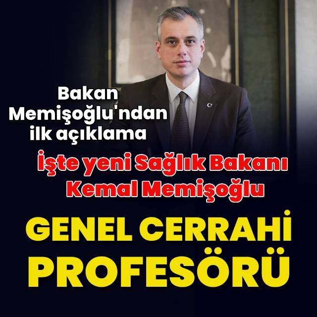 İşte yeni Sağlık Bakanı