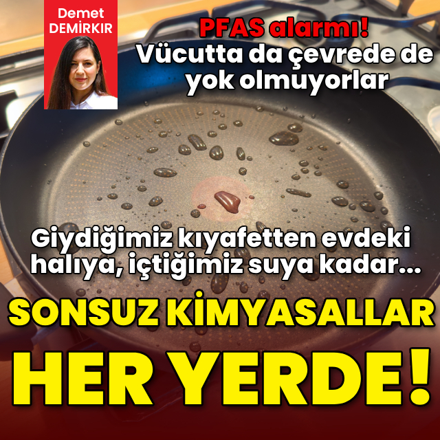Sonsuz kimyasallar her yerde!