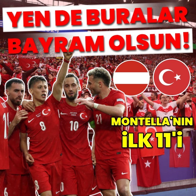 İşte Montella'nın 11'i!