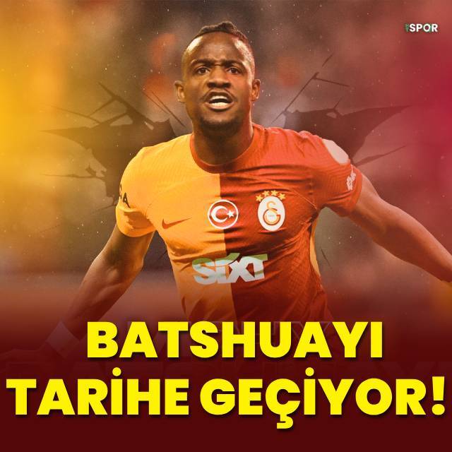 Batshuayi tarihe geçiyor!