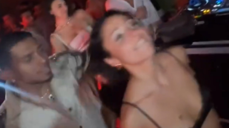 Konser sonrası coştu