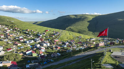 Atatürk silueti yeniden görüntülendi