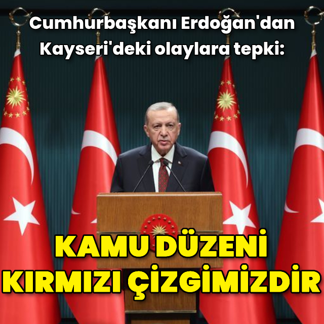 Cumhurbaşkanı Erdoğan'dan açıklamalar