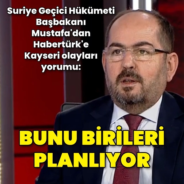 Abdurrahman Mustafa'dan açıklamalar