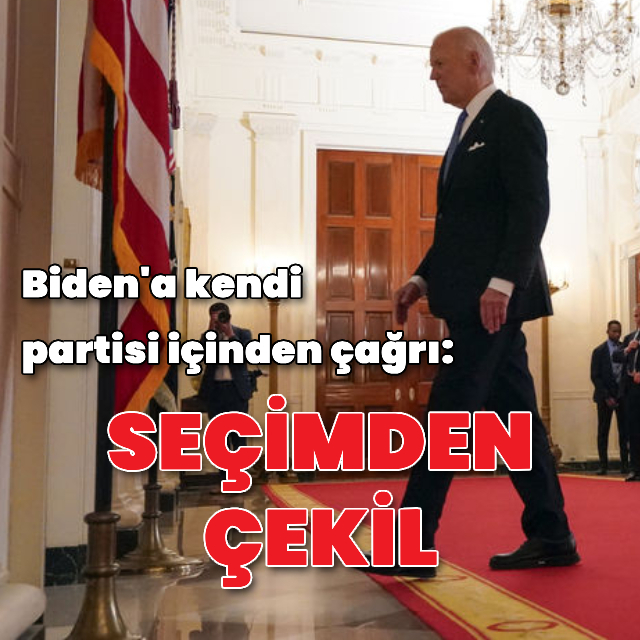 Biden'a kendi partisinden 'çekil' çağrısı