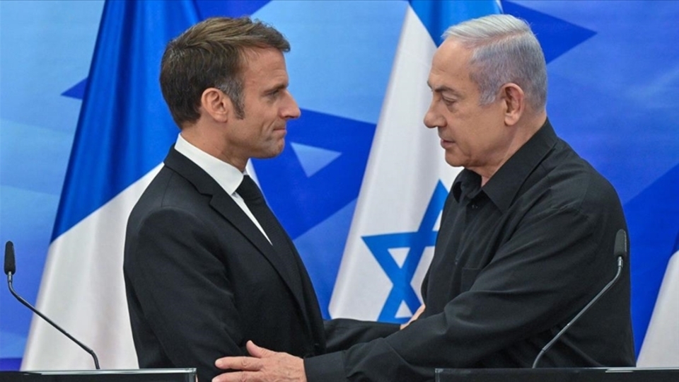 Macron ve Netanyahu görüştü
