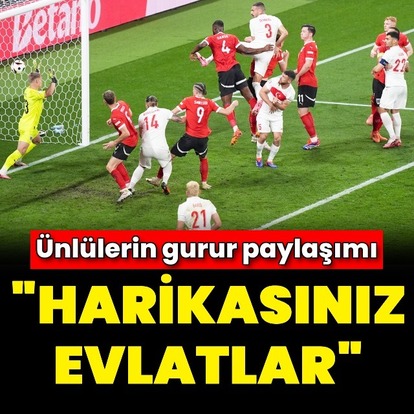 Ünlülerden milli gurur