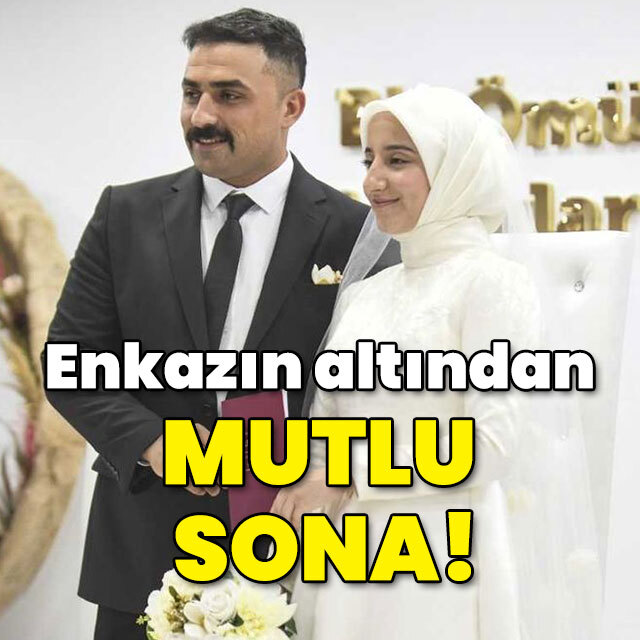 Enkazın altından mutlu sona!