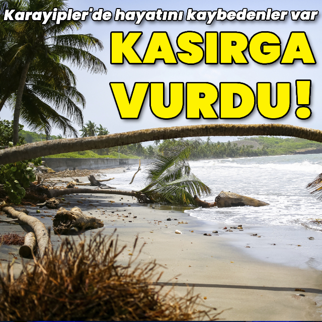 Beryl Kasırgası vurdu!