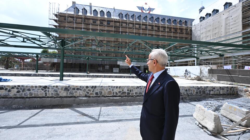 Haydarpaşa'da çalışmalar tamamlanıyor