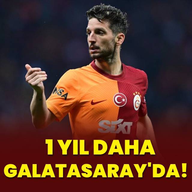 Galatasaray, Mertens'in sözleşmesini uzattı!