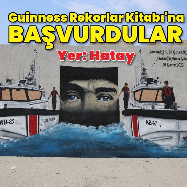 Hatay, Guinness Rekorlar Kitabı'na başvurdu