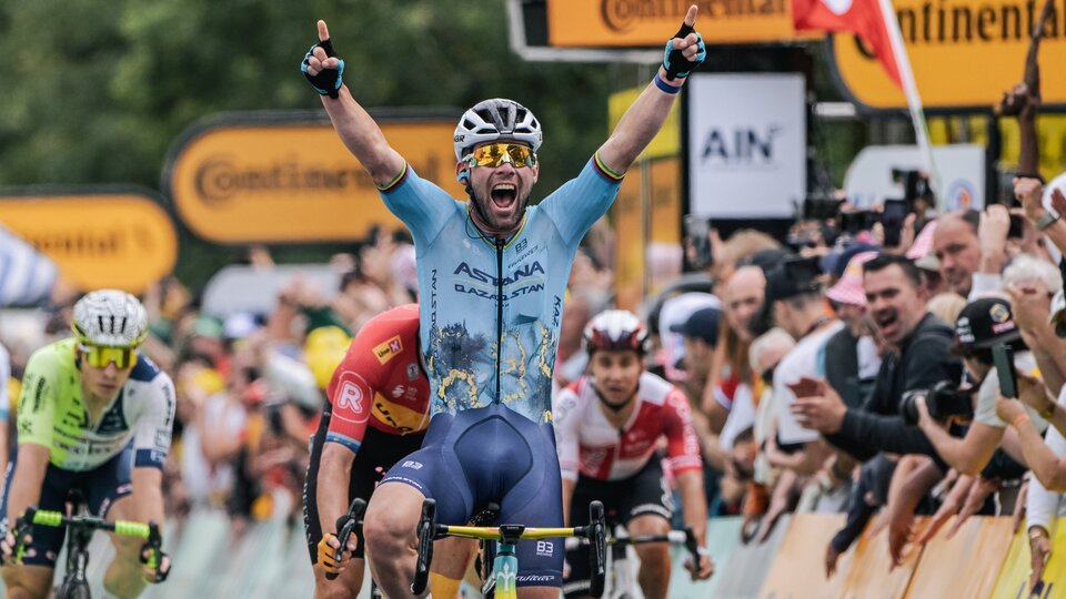 Fransa'da 5. etabı Cavendish rekorla kazandı!