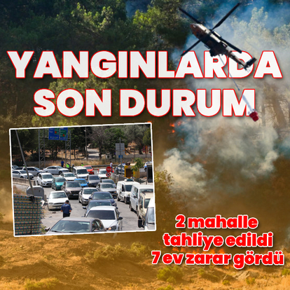 Türkiye'de orman yangınları!