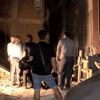 Esenler'de 6 katlı bina tahliye edildi