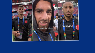 Arda Güler Avusturya maçı öncesi muhabir oldu