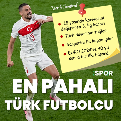 En pahalı Türk futbolcu!