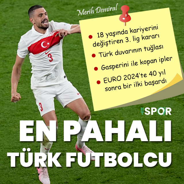 En pahalı Türk futbolcu!